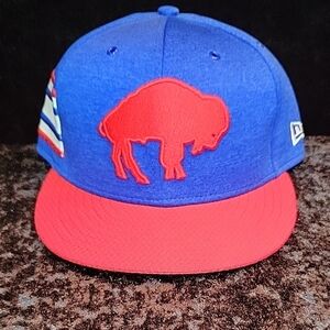 Blue and Red Bills Fitted Cap